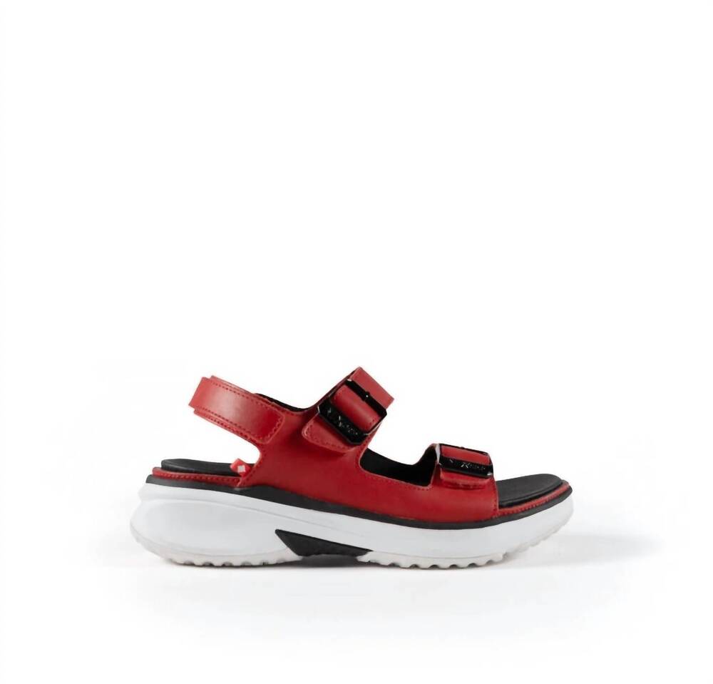 NEW NEXGRIP women's alexia sandals in red